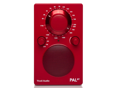 Tivoli Audio Portable Bluetooth AM/FM Radio in Red - PALBTRED