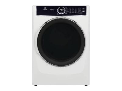 27" Electrolux 8.0 Cu. Ft. Front Load Gas Dryer in White - ELFG7637AW