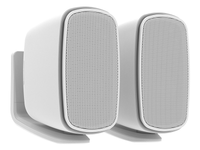 Monitor Audio CL2 S Climate Series 3G On-Wall All-Weather Speakers in Matte White - CL2SW