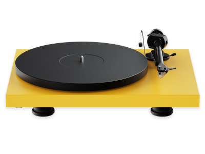 Project Audio Debut EVO 2 The Next Generation Turntable in Satin Golden Yellow - PJ29864992