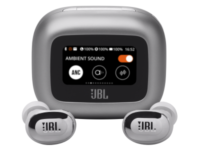 JBL Live Buds 3 True wireless Noise Cancelling Earbuds with Smart Charging Case - JBLLIVEBUDS3SILAM