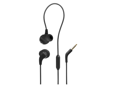 JBL Endurance Run 2 Waterproof Wired Sports In-Ear Headphones in Black - JBLENDURRUN2BLK