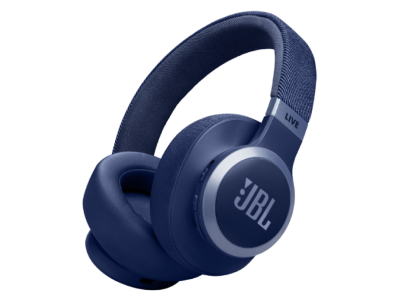 JBL Live 770NC Wireless True Adaptive Noise Cancelling Over-Ear Headphones in Blue - JBLLIVE770NCBLUAM