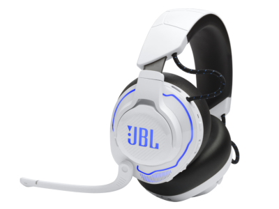 JBL Quantum 910P Console Wireless HeadSet in White - JBLQ910PWLWHTBLUAM