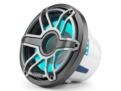 JL Audio M6 10" Marine Subwoofer Driver with Transflective™ LED Lighting  - M6-10W-S-GmTi-i-4