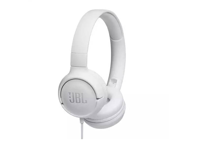 JBL JBLT500BLKAM Tune 500 Series Wired On-Ear Headphones - Black