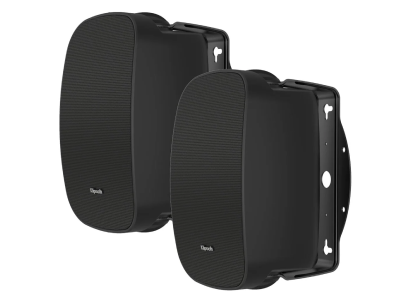 Klipsch 6.5" Indoor/Outdoor Residential Surface Mount Loudspeaker (Pair) in Black - RSM650B