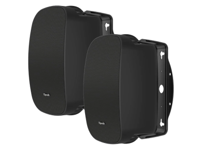 Klipsch 8” Indoor/Outdoor Residential Surface Mount Loudspeaker (Pair) in Black - RSM800B