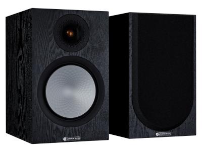 Monitor Audio Silver Series 100 7G Bookshelf Speaker In Black Oak - S7G100BL