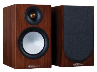 Monitor Audio Silver Series 50 7G Bookshelf Speaker In Natural Walnut - S7G50WN